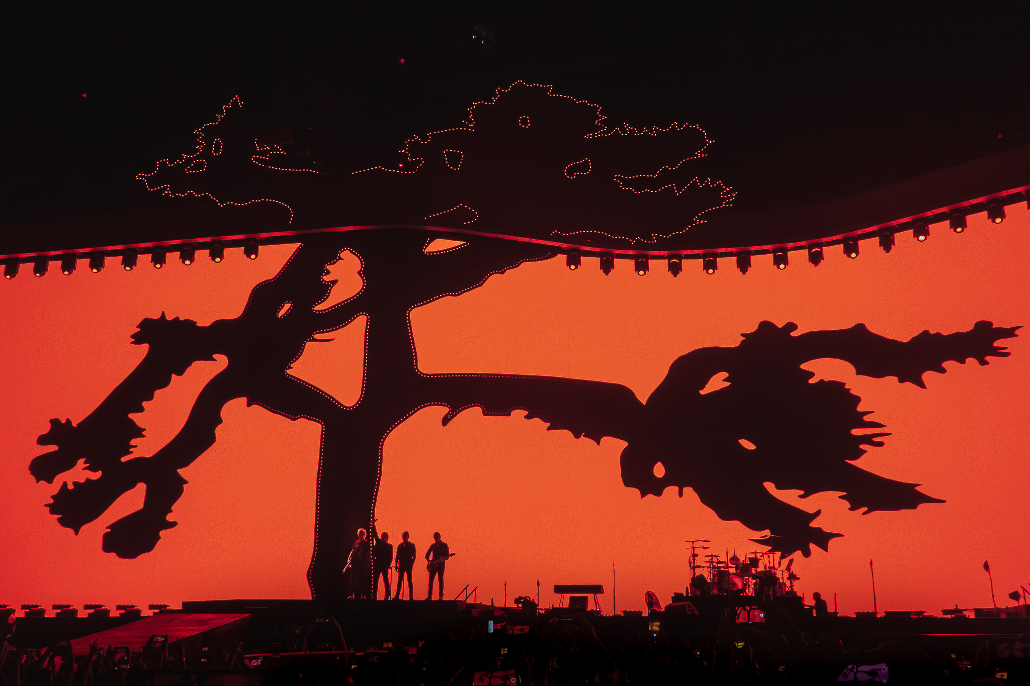 U2 The Joshua Tree World Tour. Photo by @high_iso Hafiyyan Faza. Music Photographer | Concert Photographer. Southeast Asia, Jakarta, Indonesia.