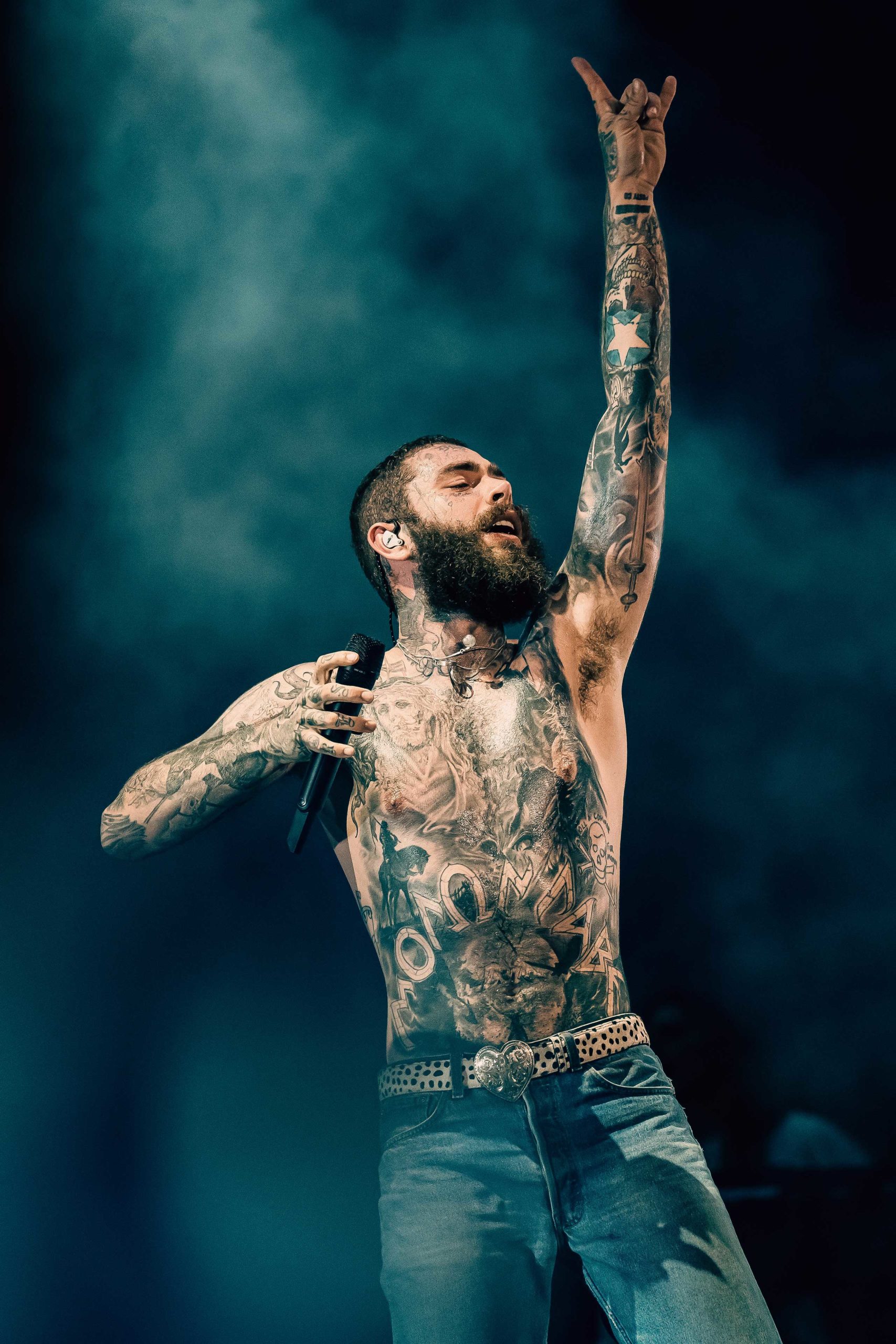 Post Malone 2023 Live Photo by Hafiyyan Faza/@high_iso